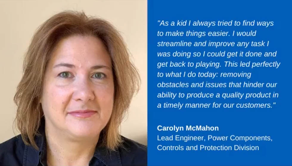 Eaton women engineer jobs - Carolyn